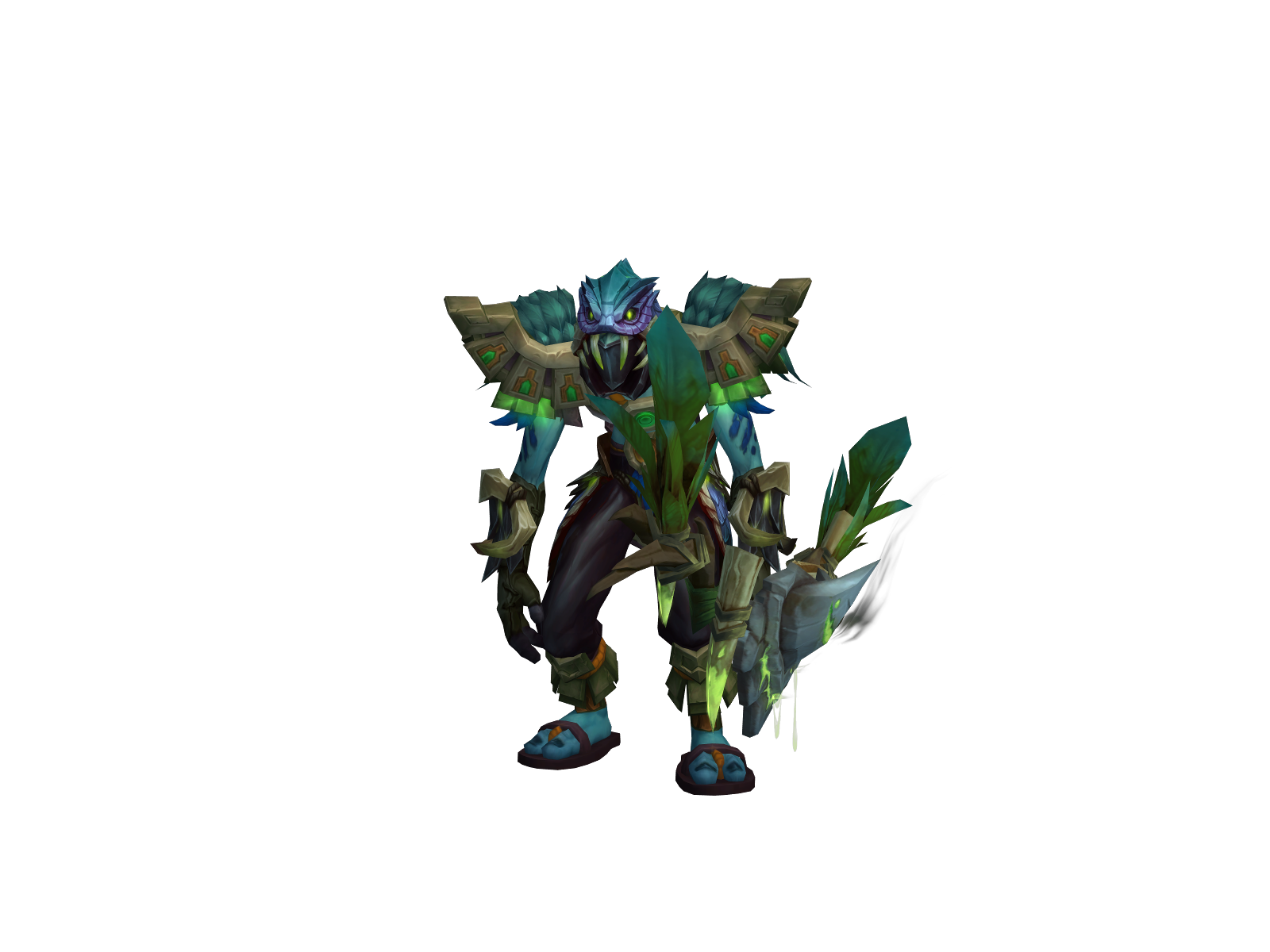 Acidtrippin 3D character render