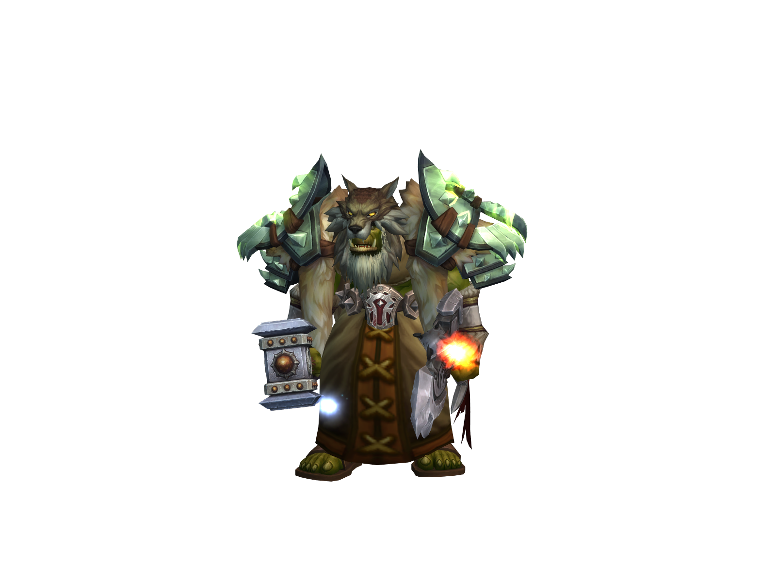 Greensmorc 3D character render
