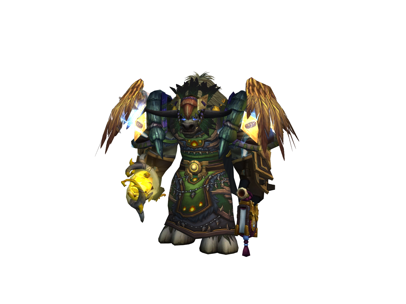 Sread 3D character render