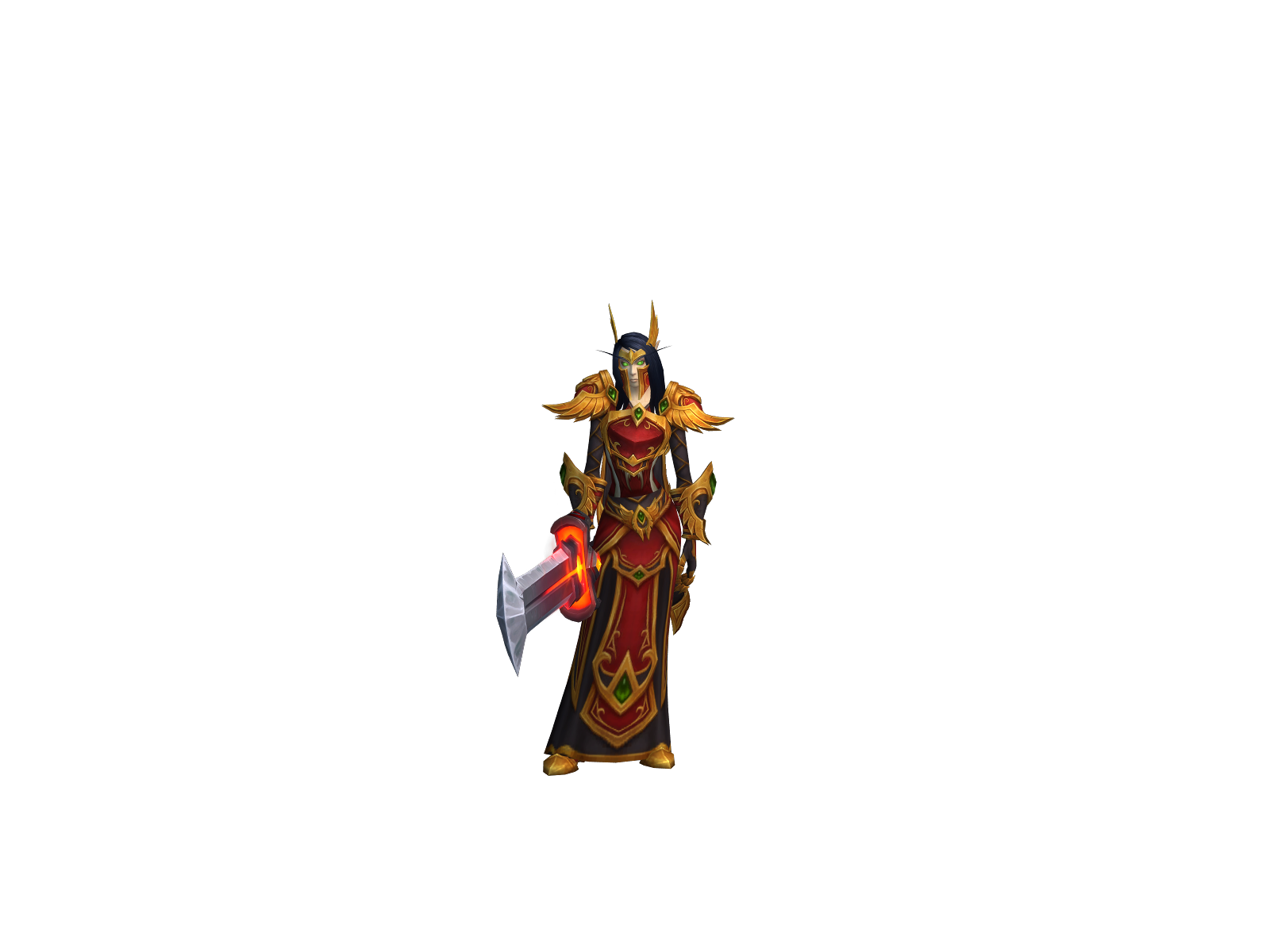 Standapalla 3D character render
