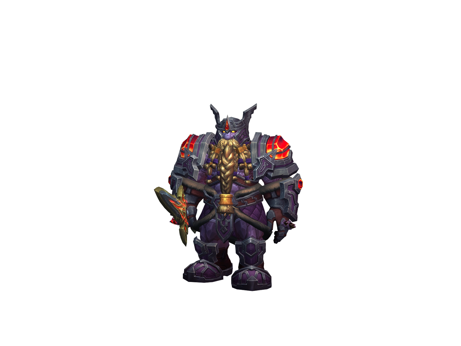 Brutak 3D character render