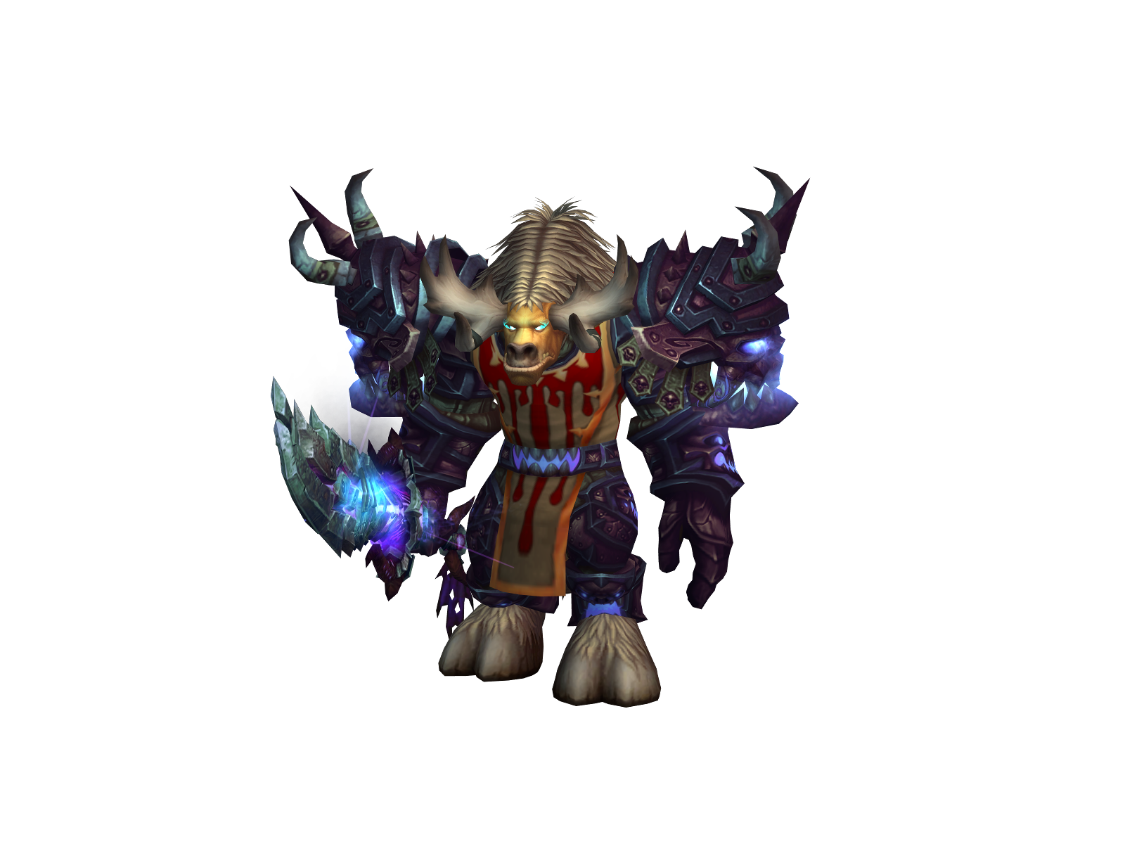 Winterbul 3D character render