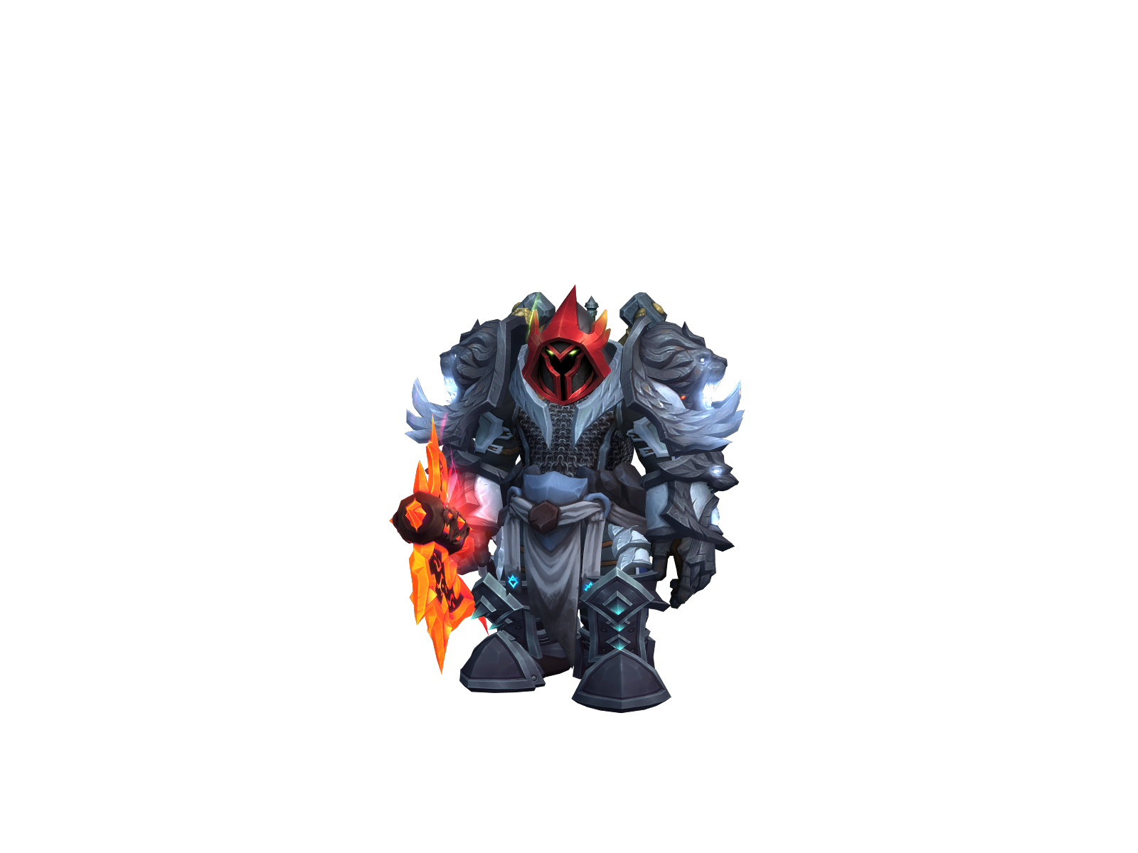 Skabenga 3D character render