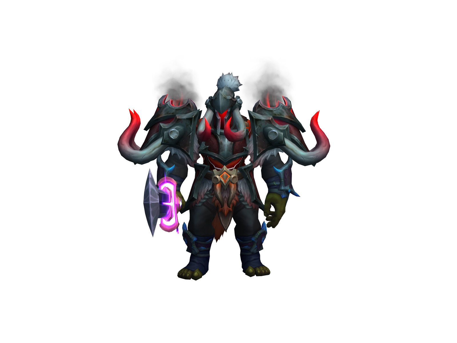 Warbreed 3D character render