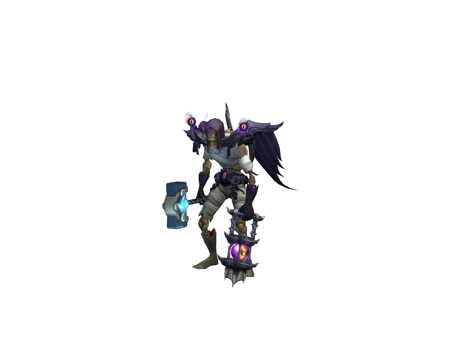 Nevamind 3D character render