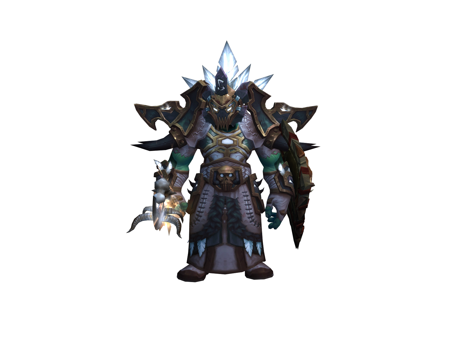 Shoggrath 3D character render