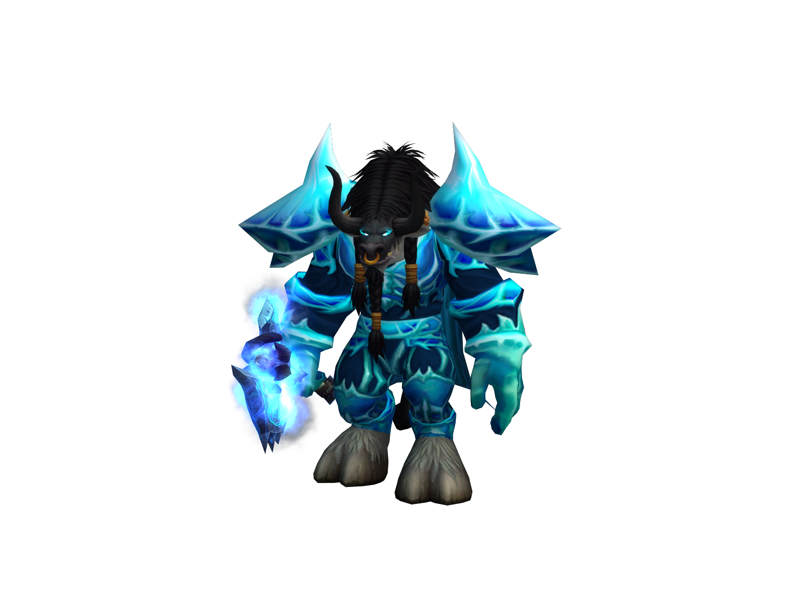 Deathving 3D character render