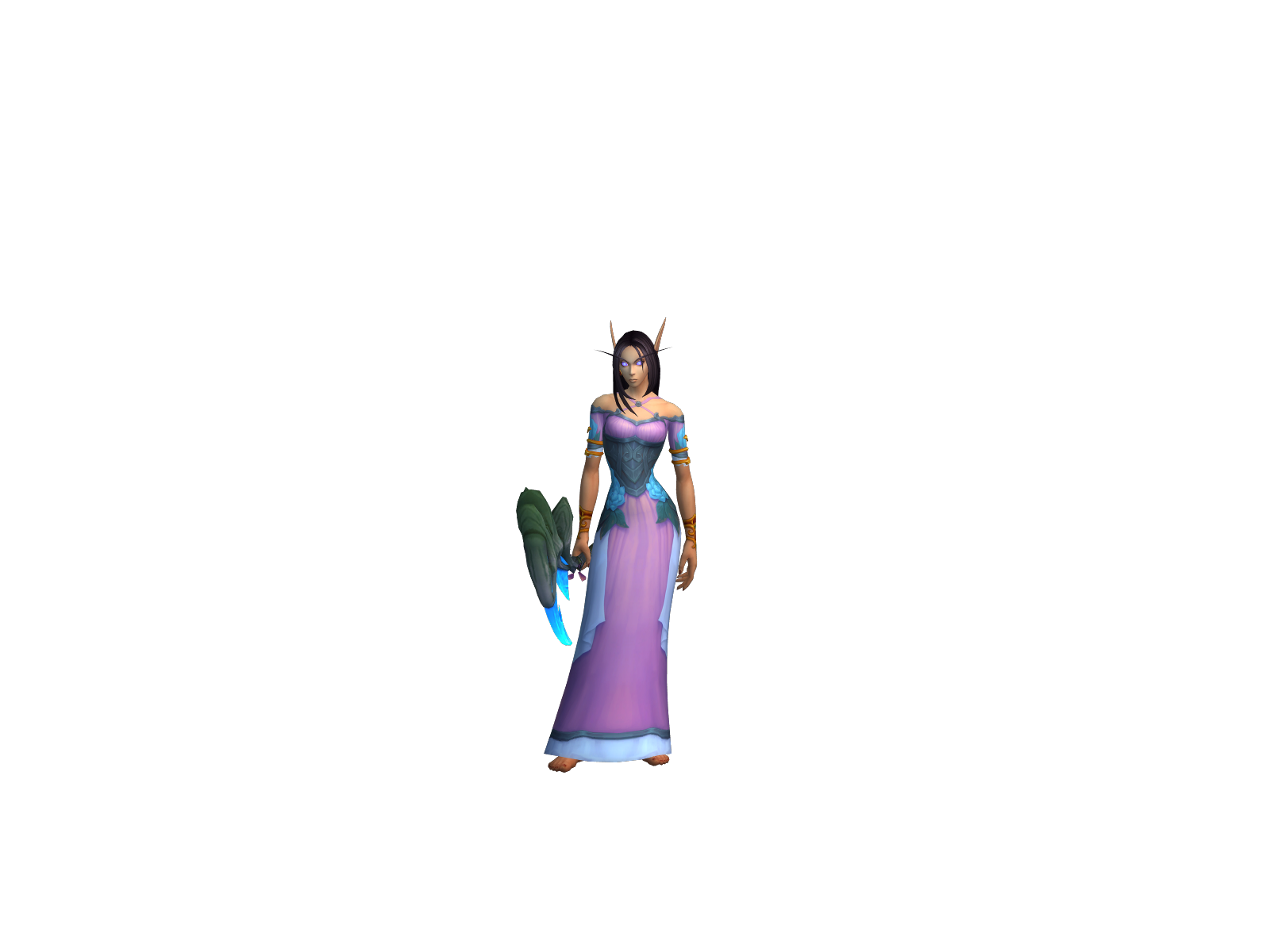 Yalaeh 3D character render