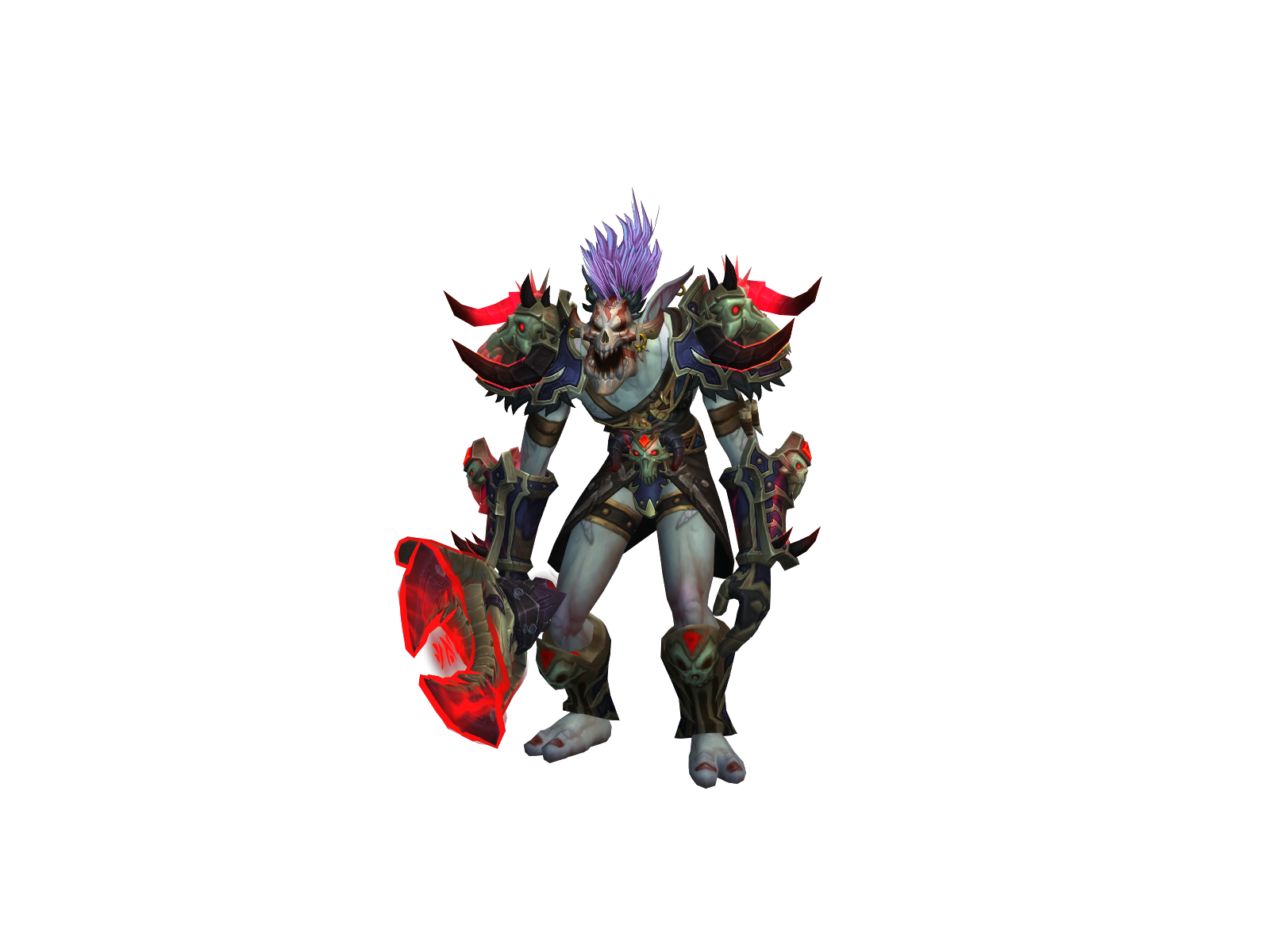 Braccus 3D character render