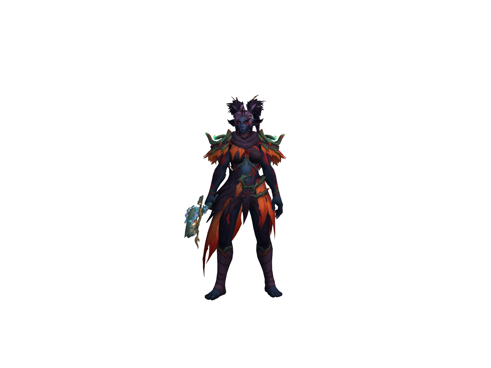Pheése 3D character render