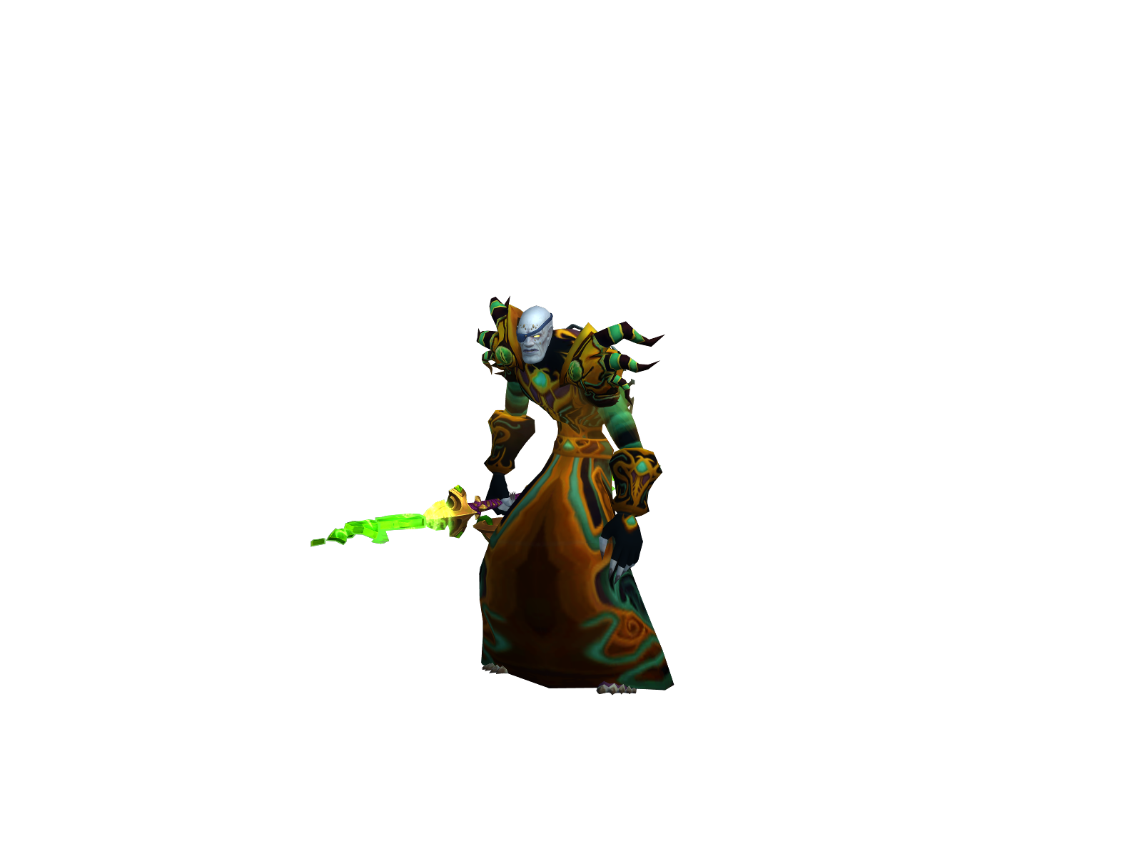 Gimdal 3D character render