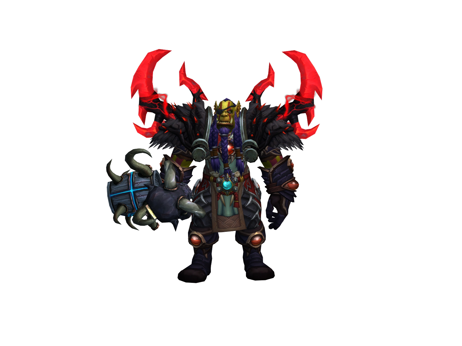 Redlancer 3D character render