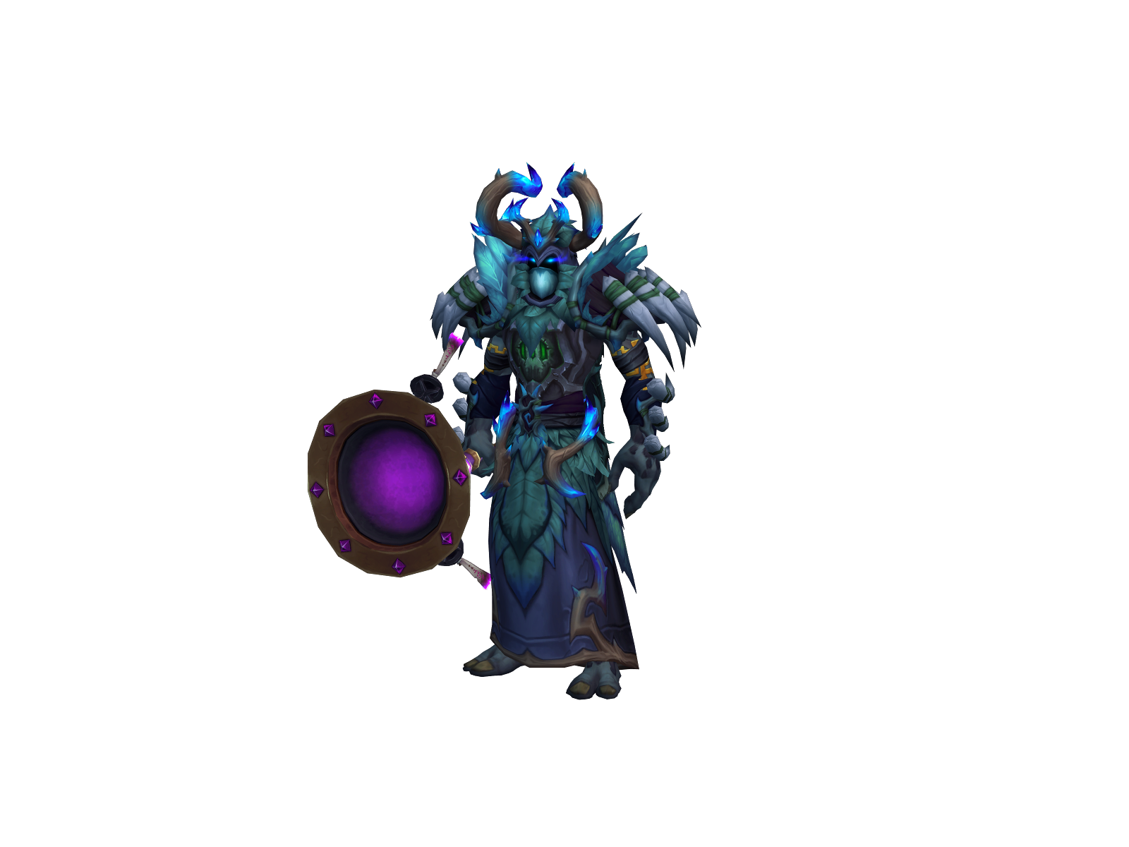 Mazrysana 3D character render