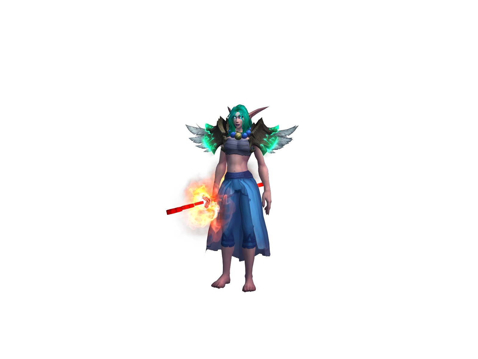 Trengertre 3D character render