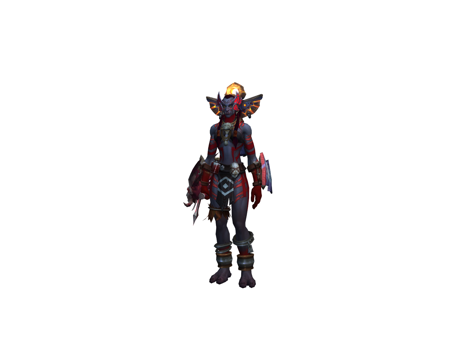 Tsahik 3D character render