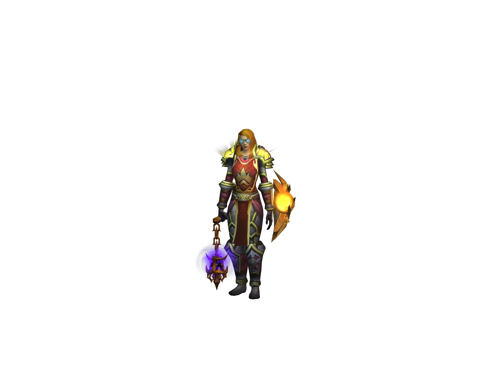 Mystiqüe 3D character render