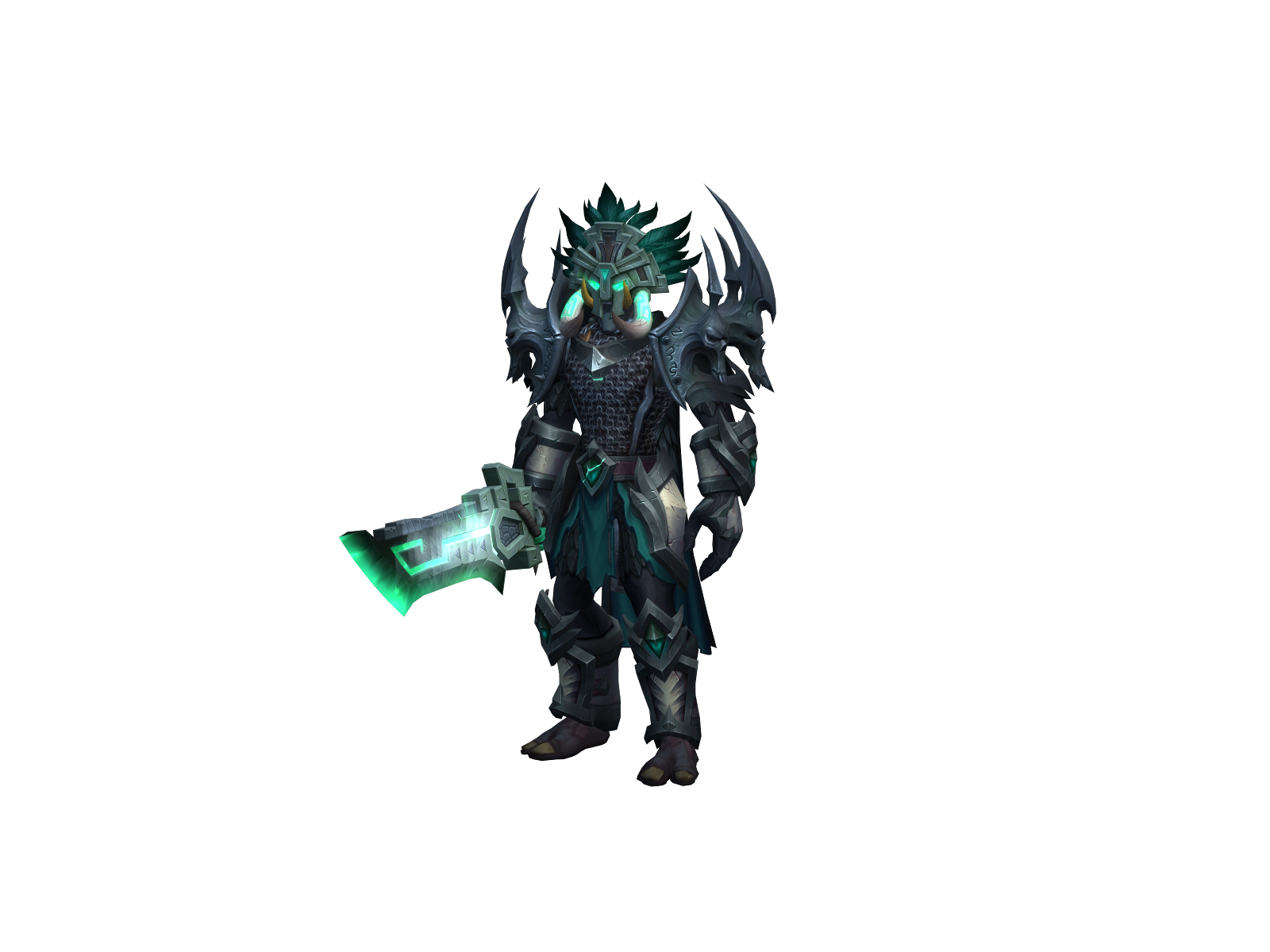 svarthue 3D character render