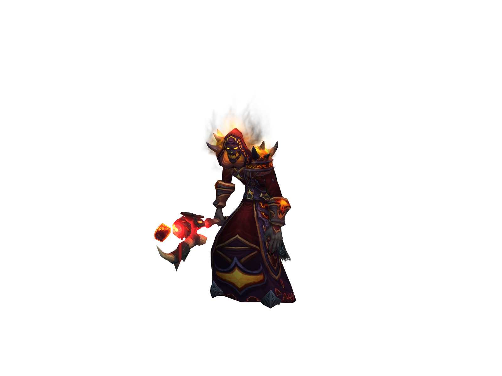 Unquenched 3D character render