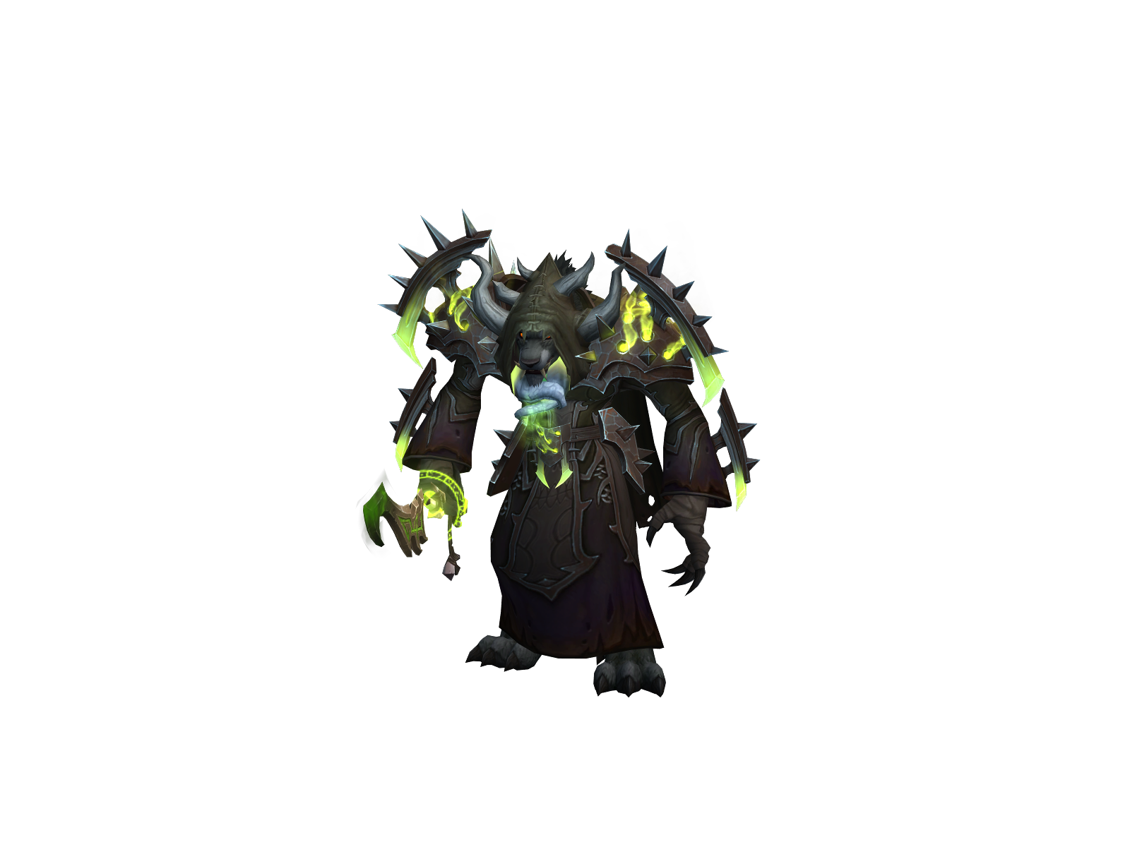 Dythenus 3D character render