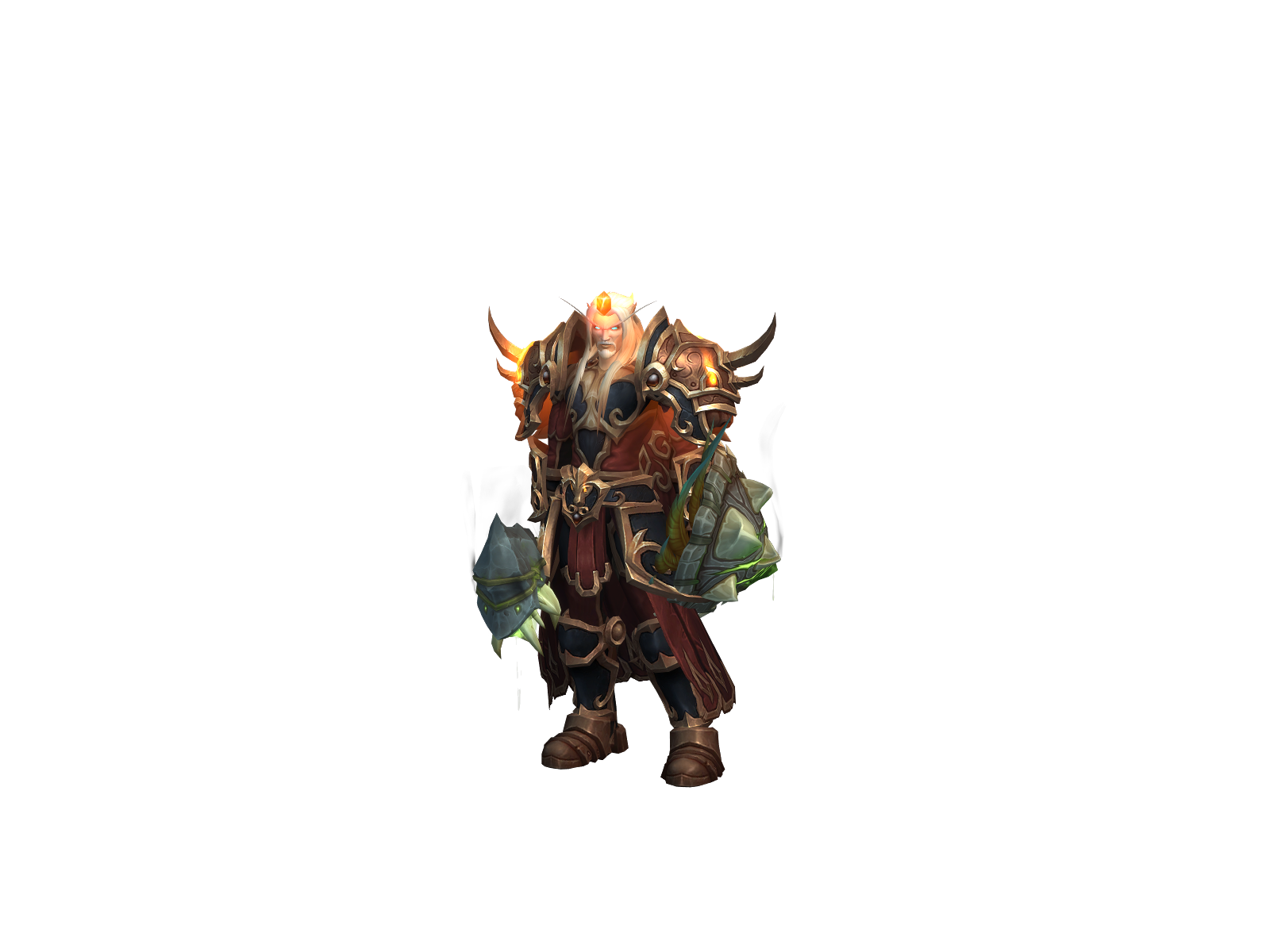 Arear 3D character render