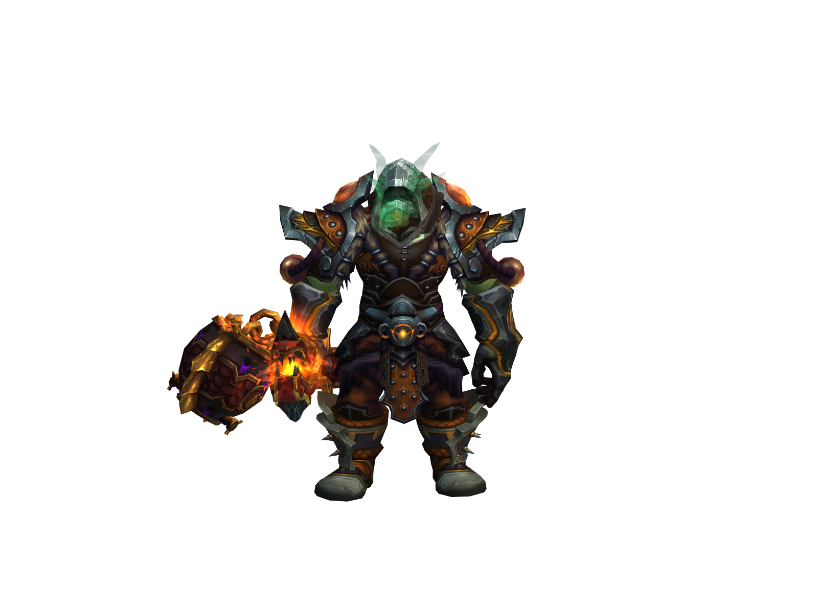 Kukushu 3D character render