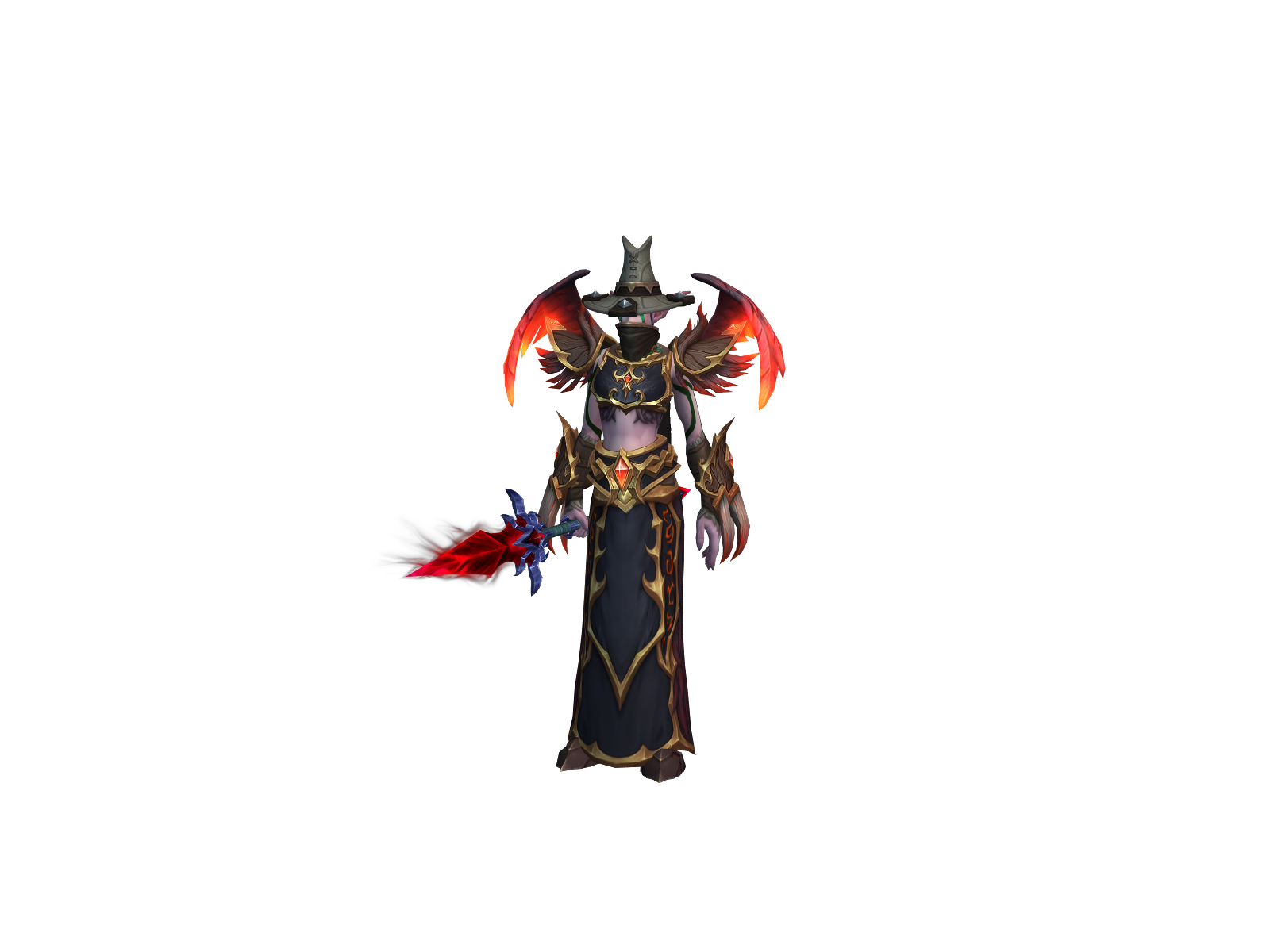 Clawerx 3D character render