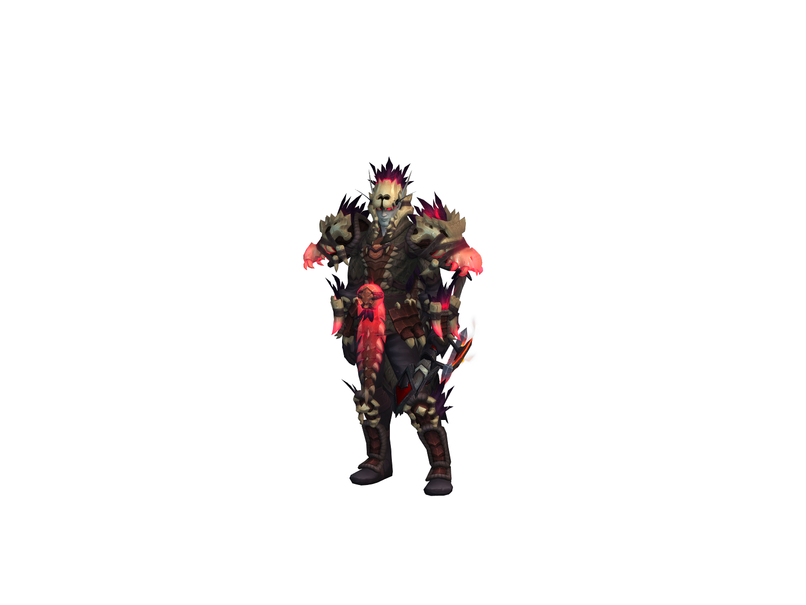 Mentah 3D character render