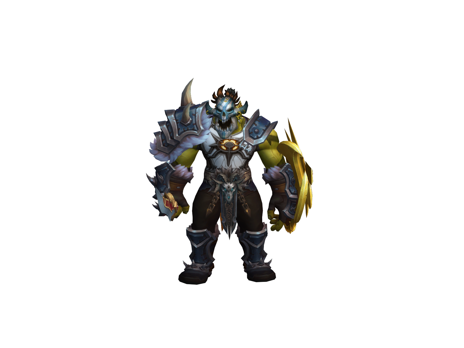 krogár 3D character render