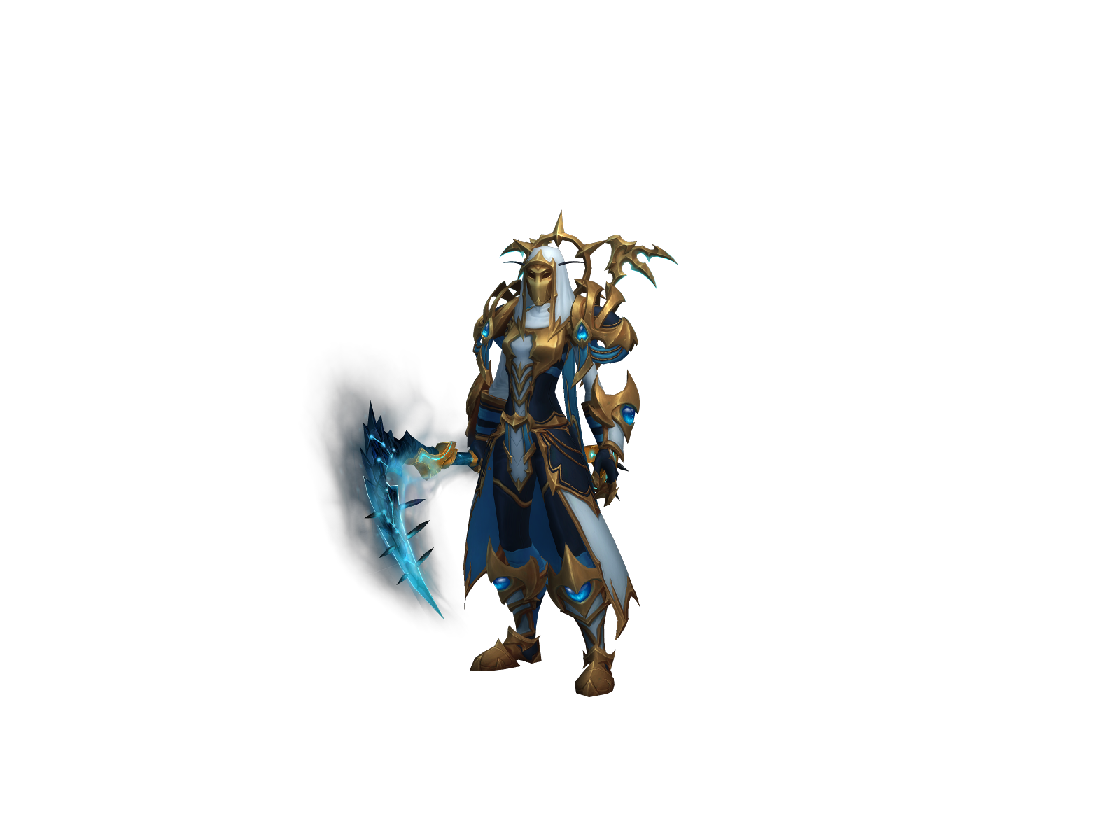 Nightliturge 3D character render