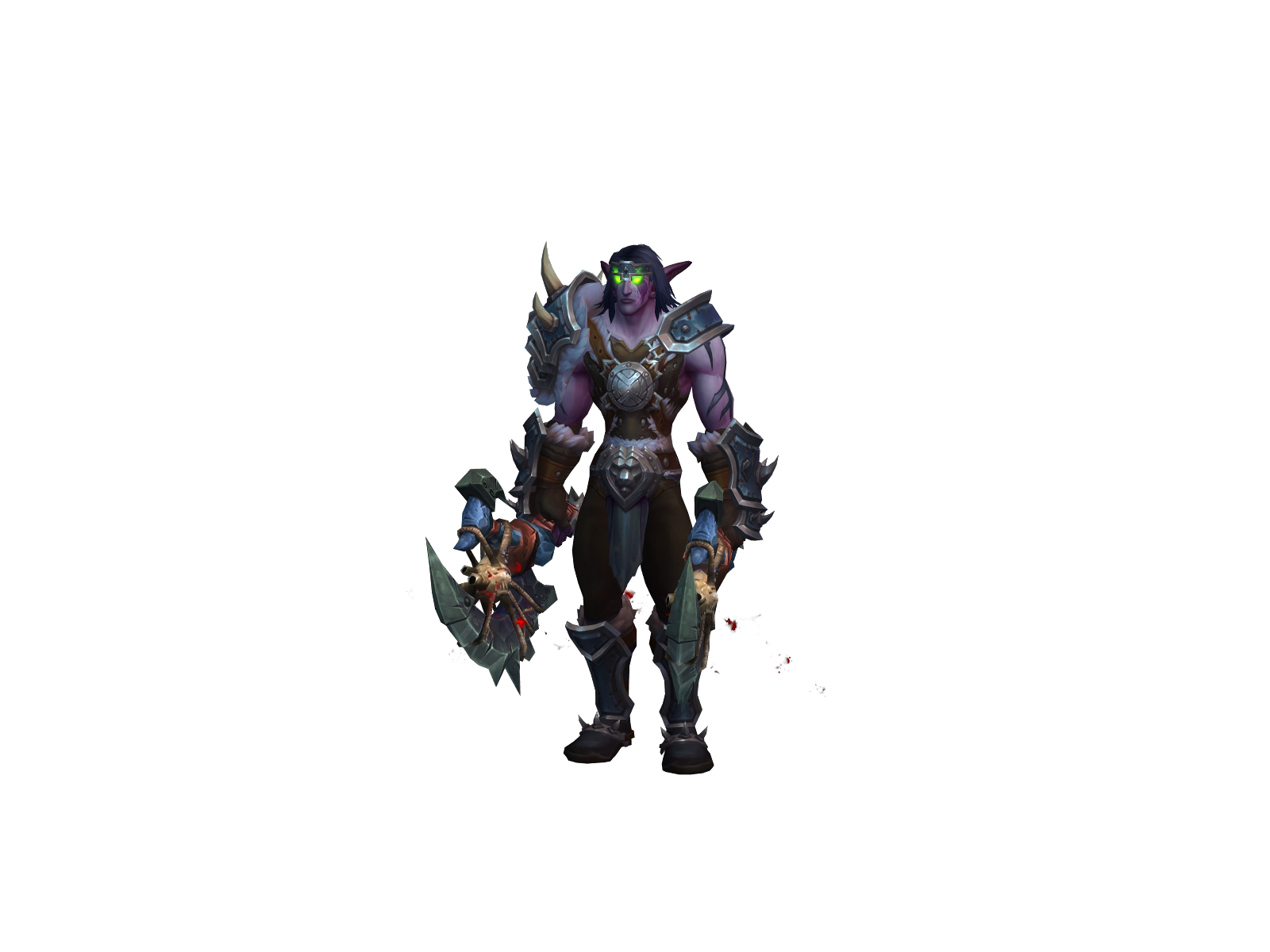 Durance 3D character render