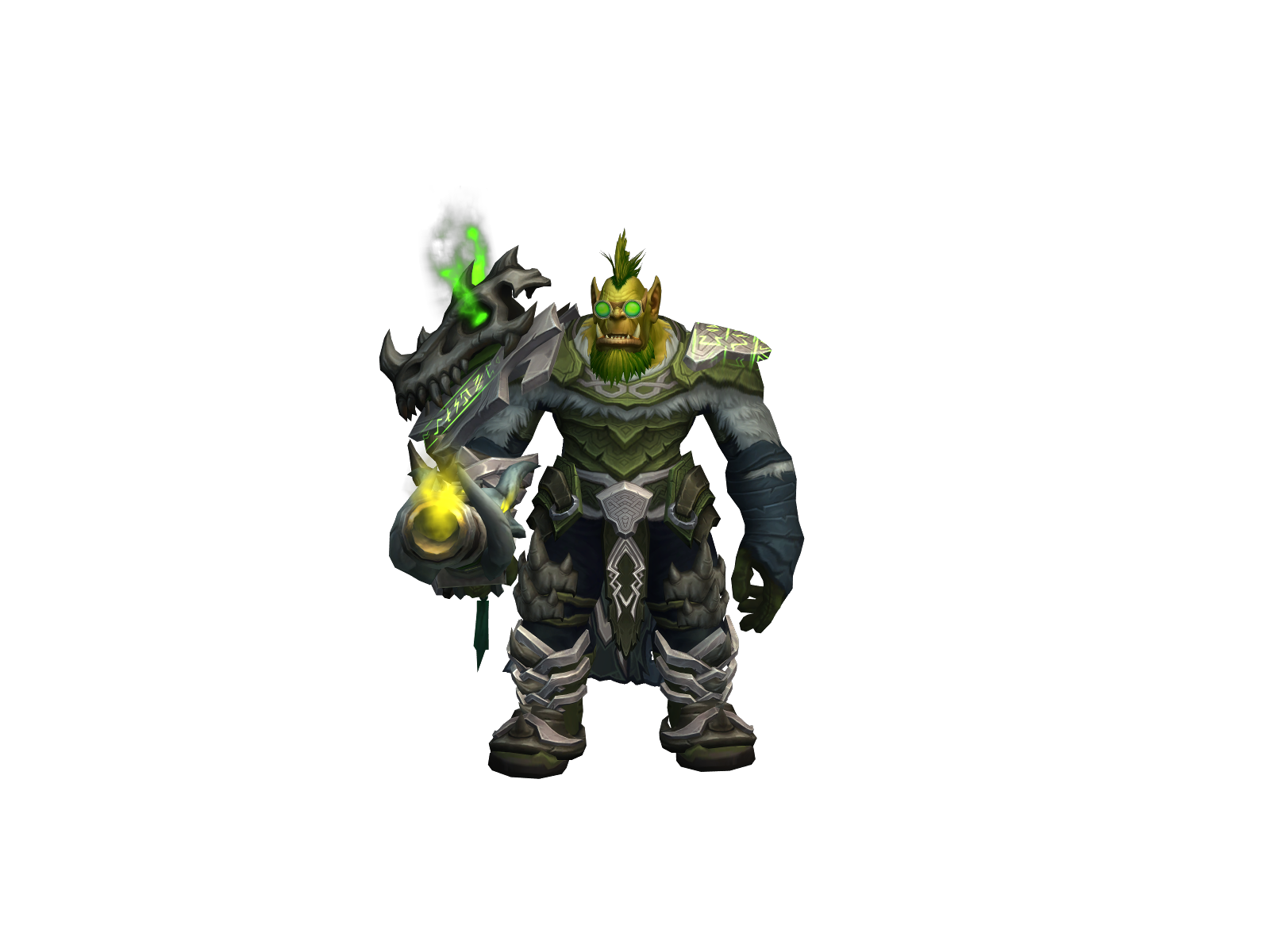 Abachek 3D character render