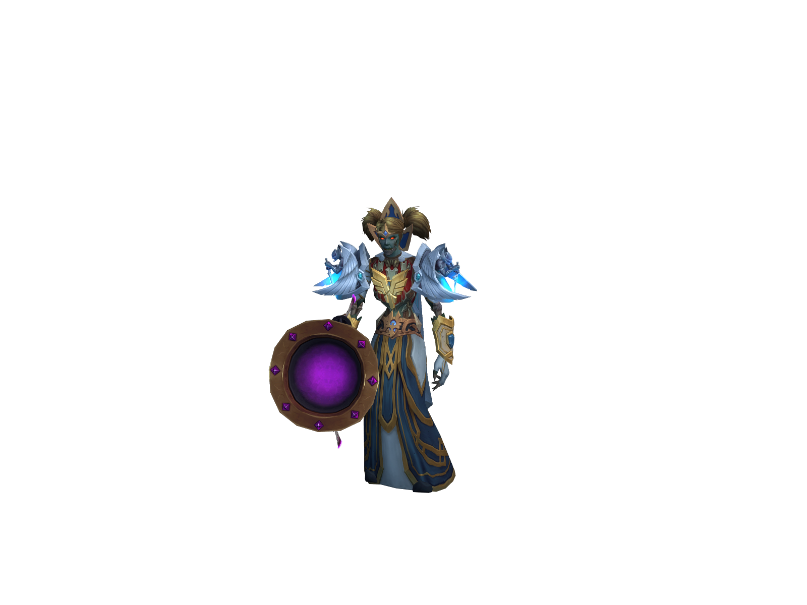Aioñx 3D character render