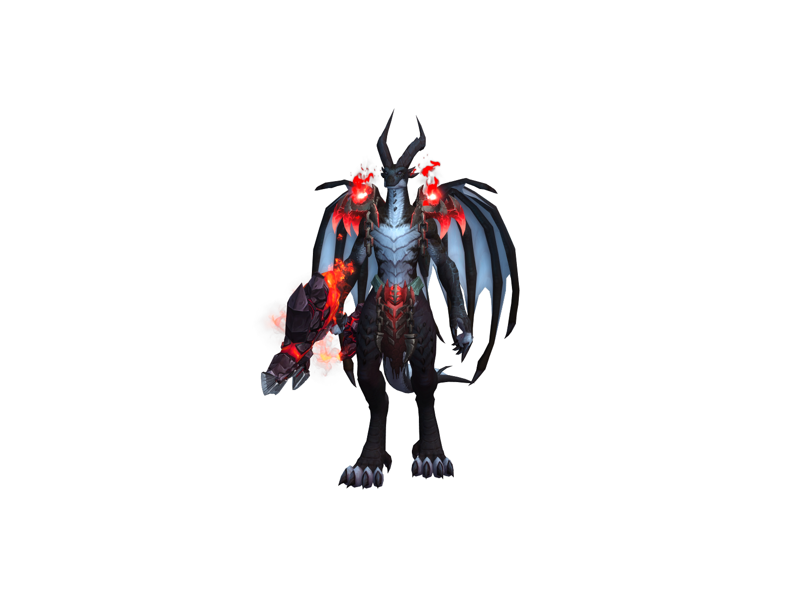 Drakirys 3D character render