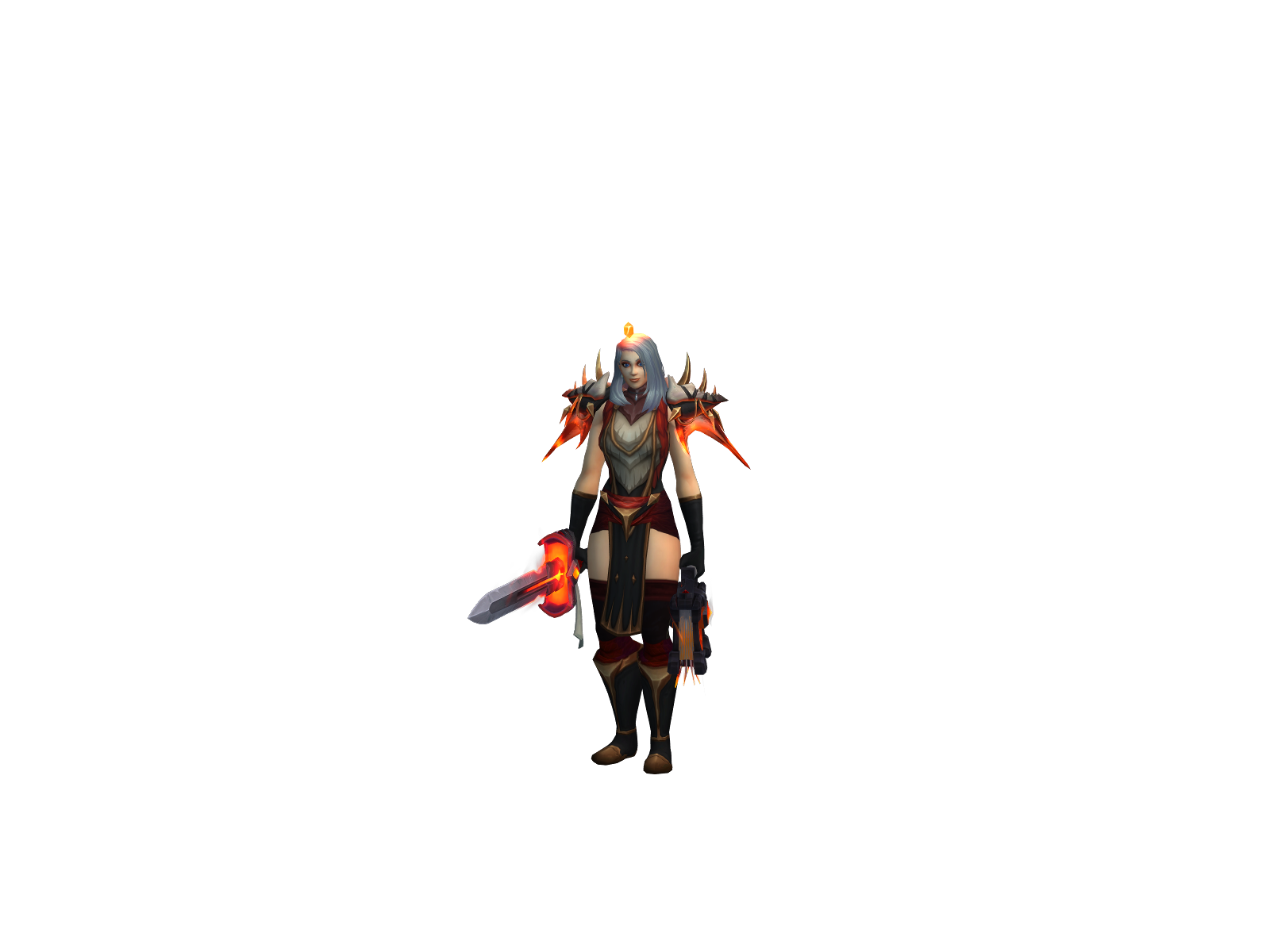 Mahed 3D character render