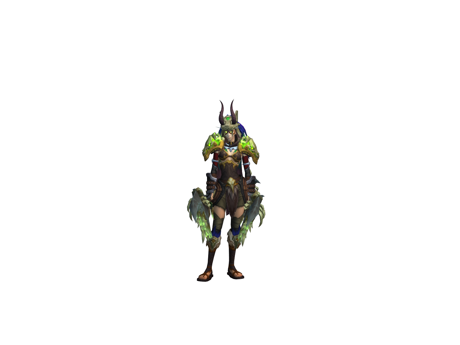 Missdemon 3D character render