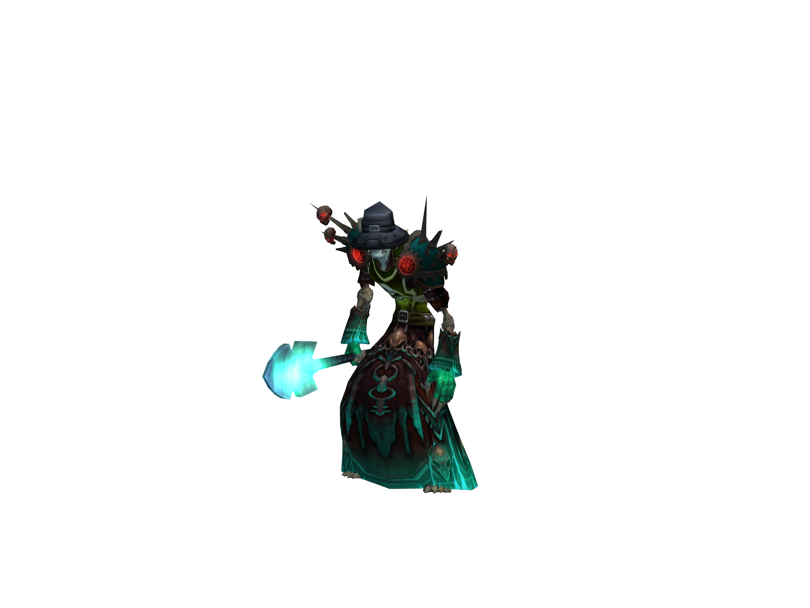 Deobp 3D character render