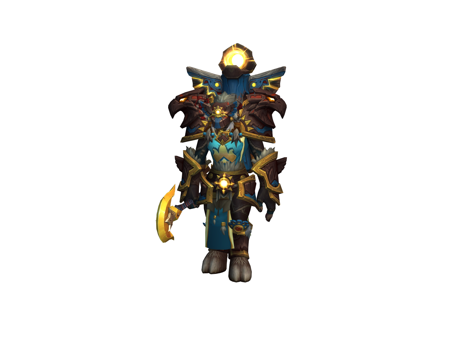 Farkana 3D character render