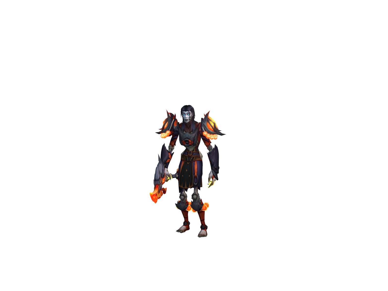 Bludz 3D character render