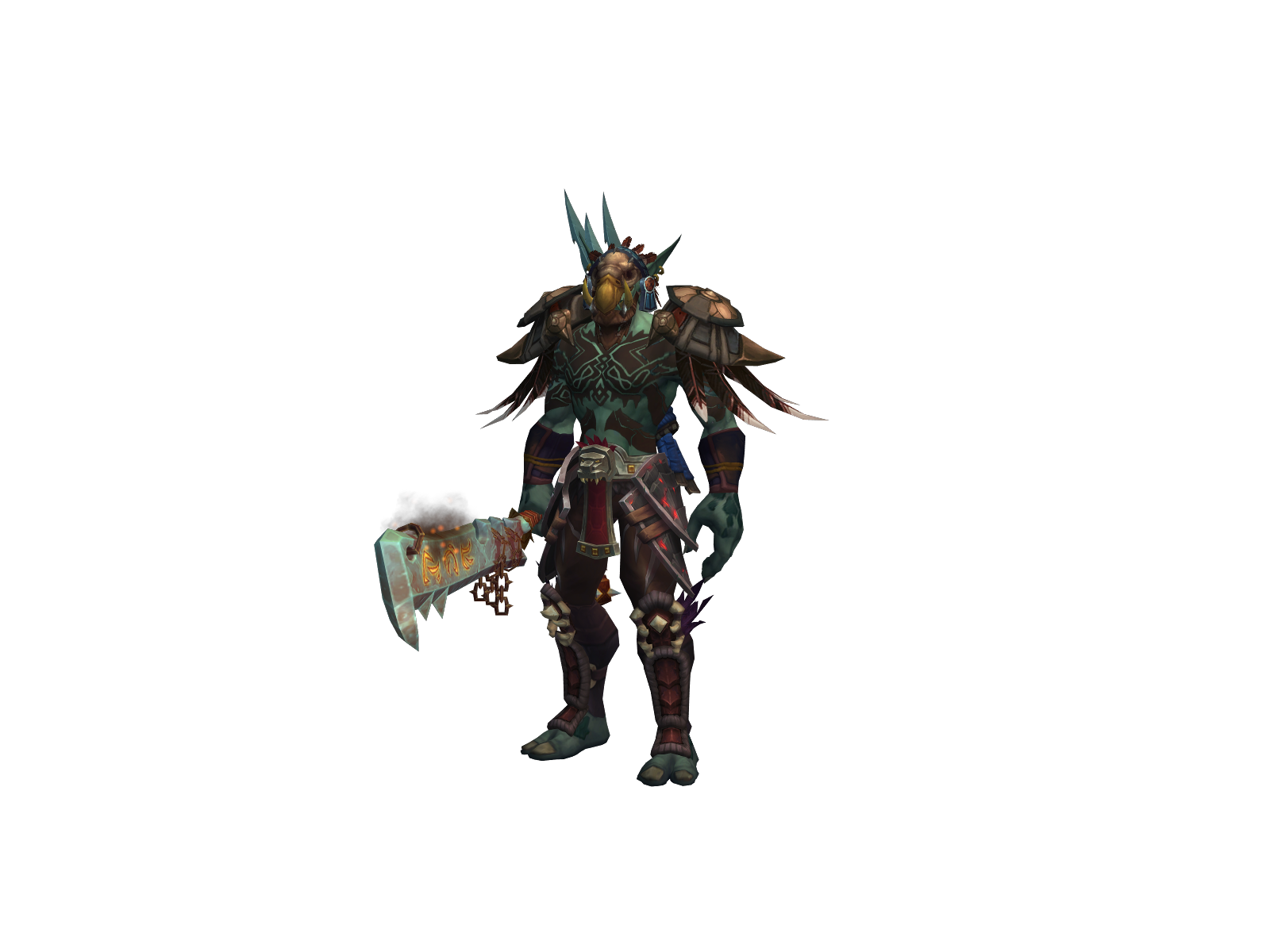 Ebuchka 3D character render