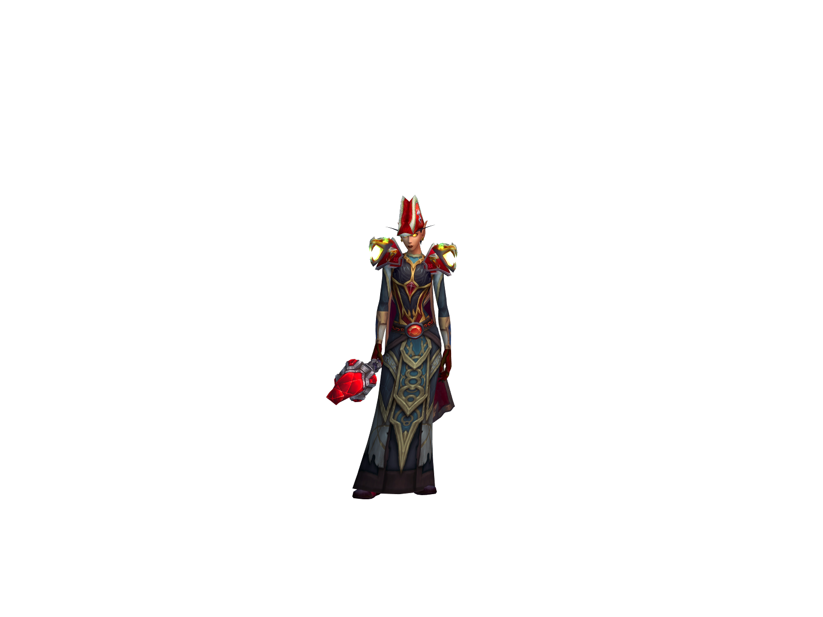Nightafella 3D character render