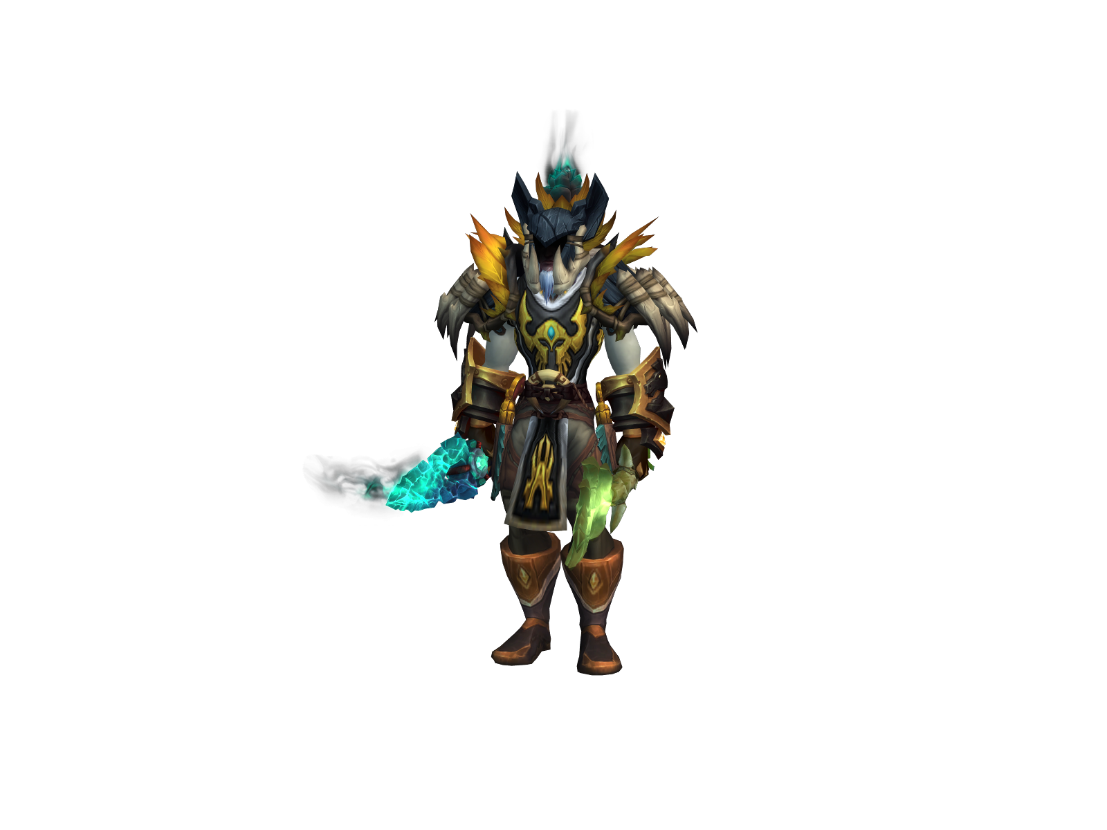 Balderick 3D character render