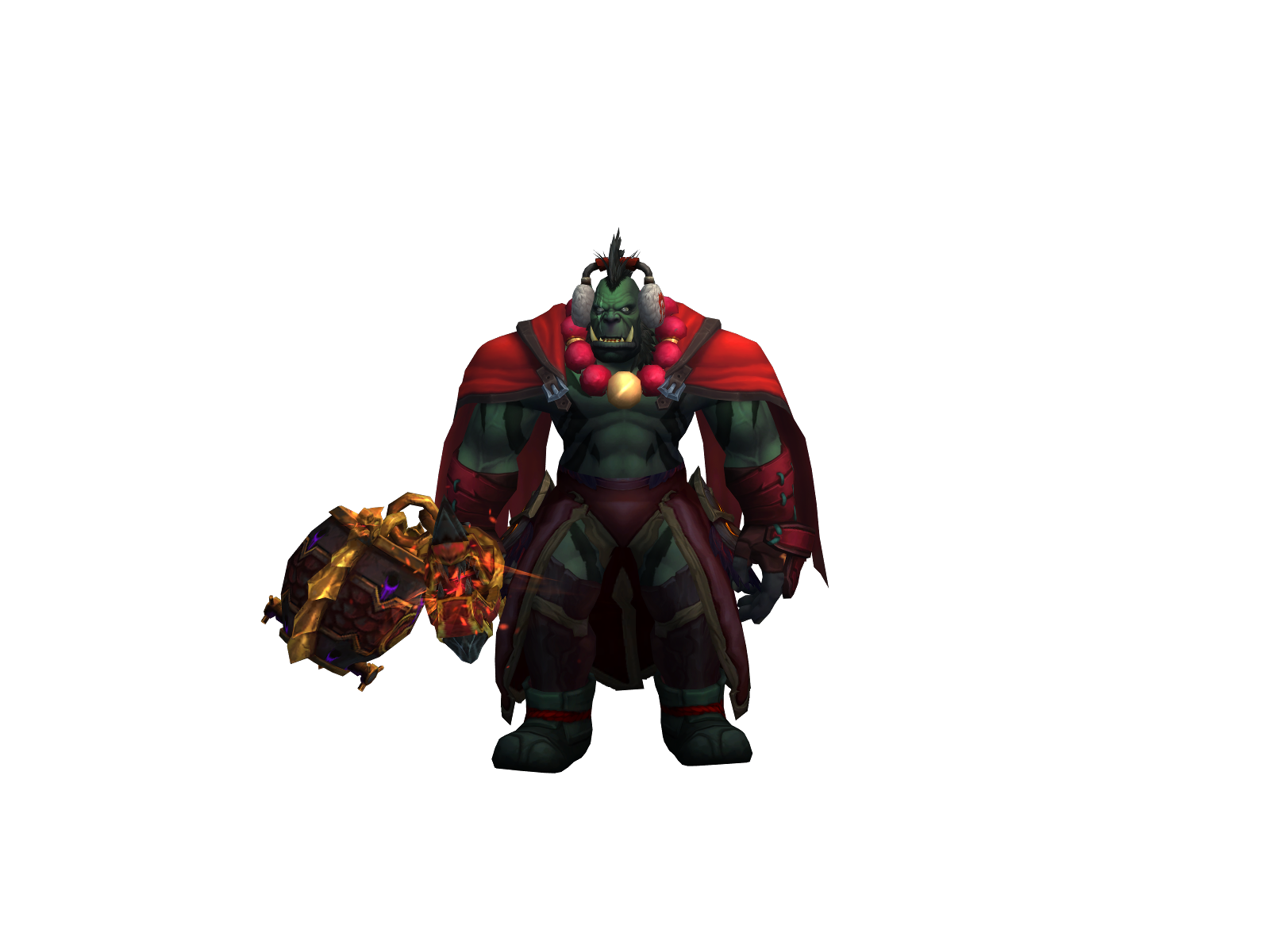 Dragonfíst 3D character render