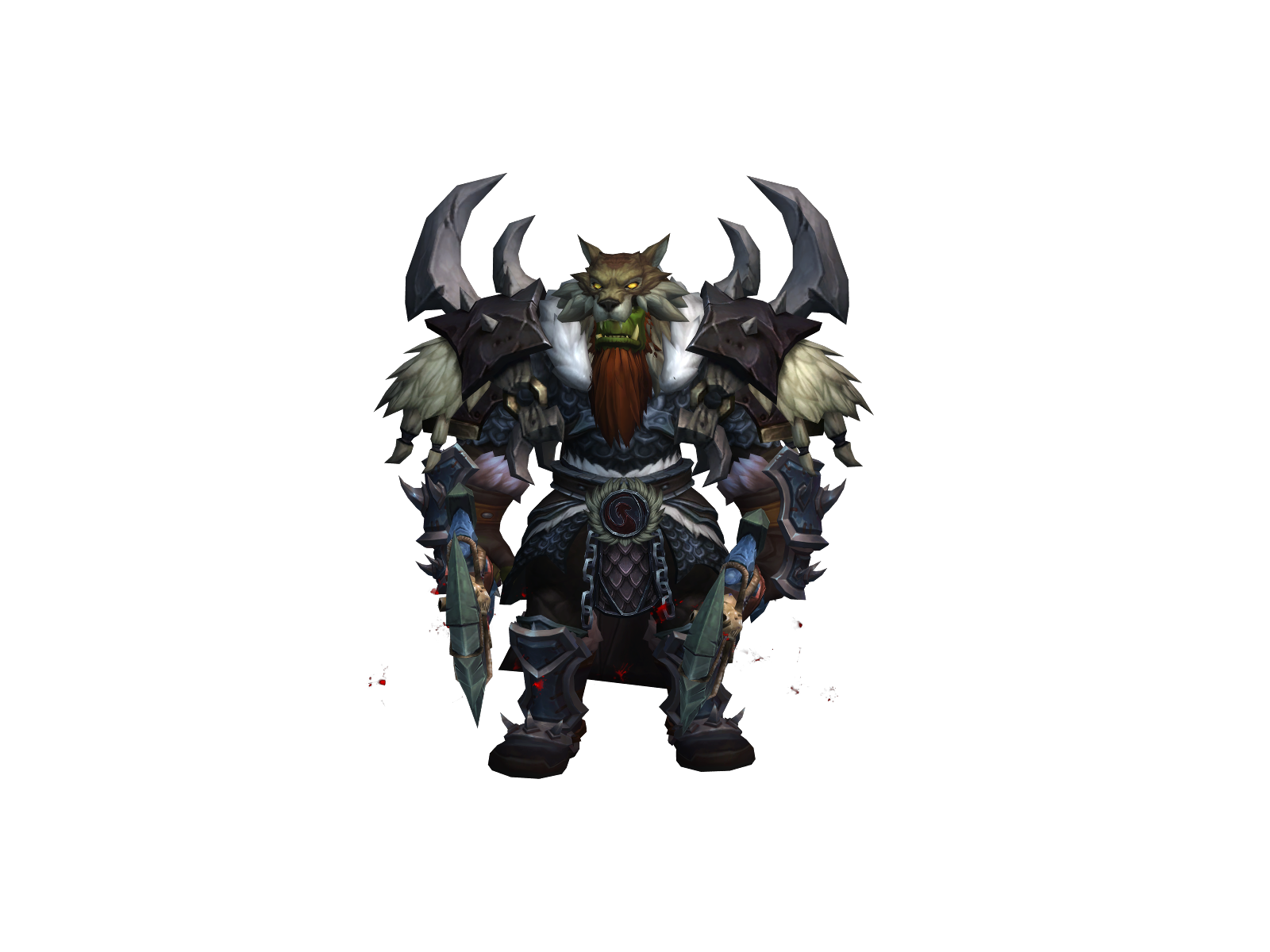 Gothmogger 3D character render