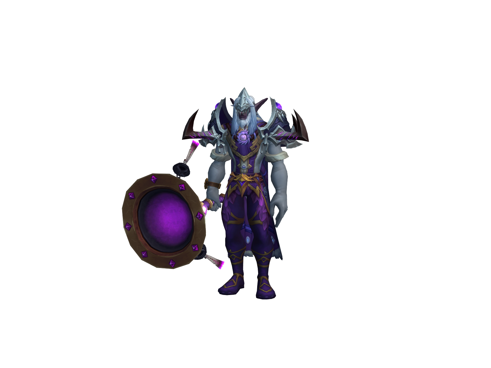 Macllee 3D character render