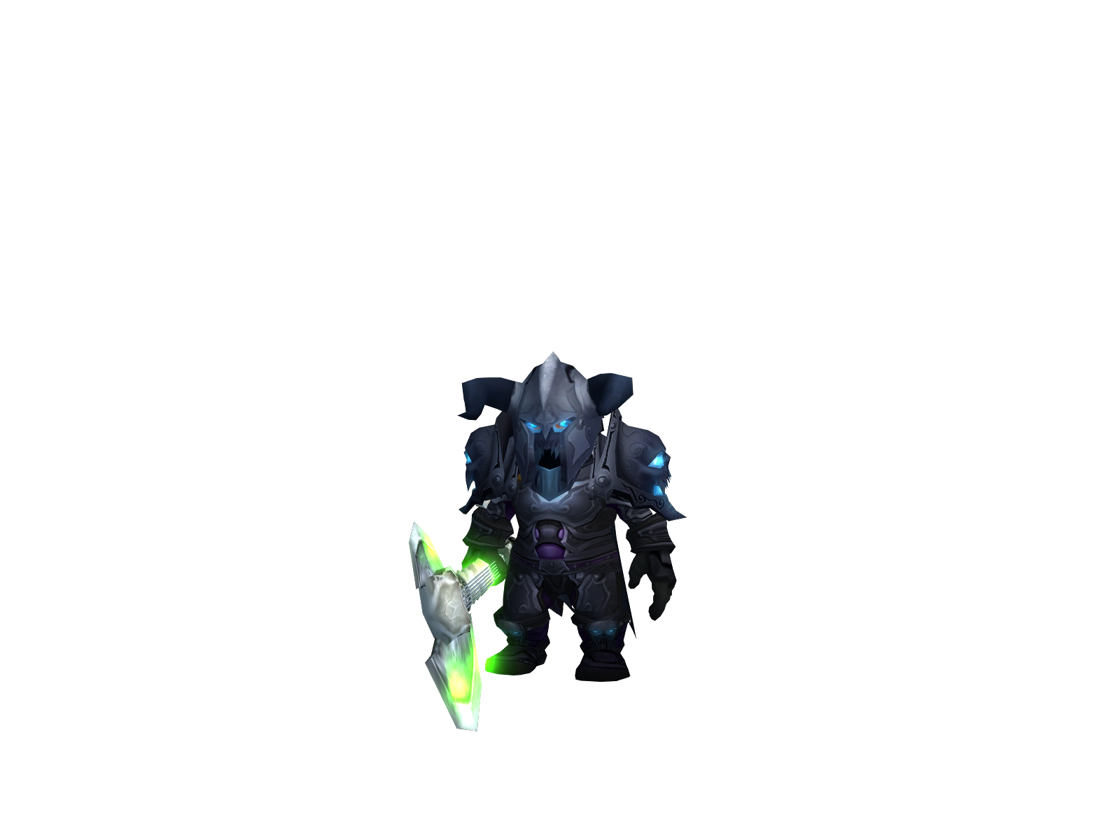 Bufdefstance 3D character render