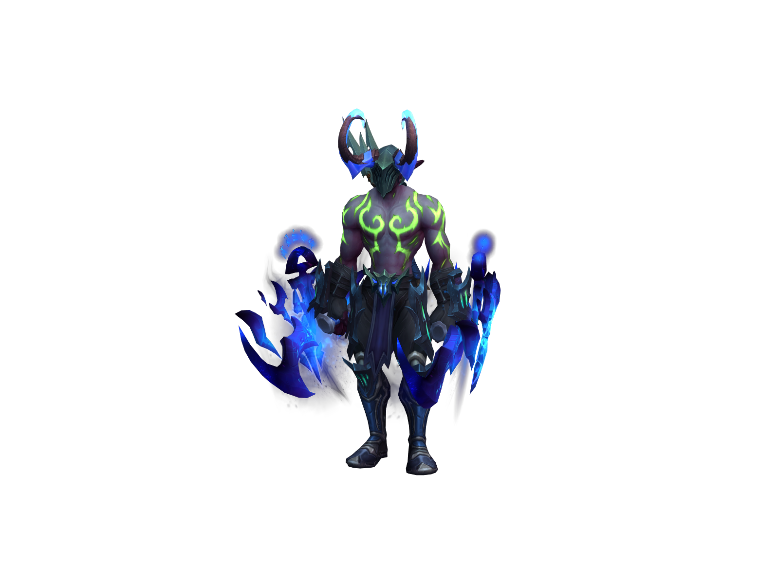Cybercry 3D character render
