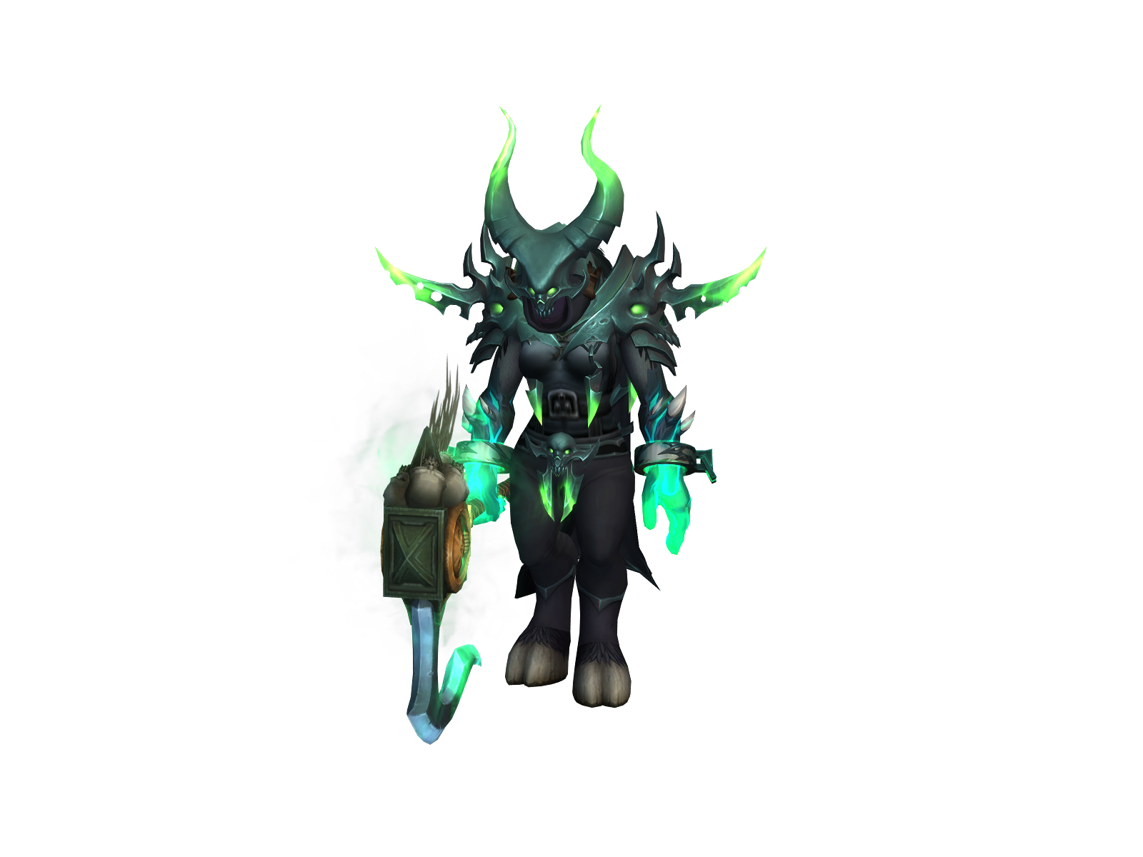 Donputero 3D character render