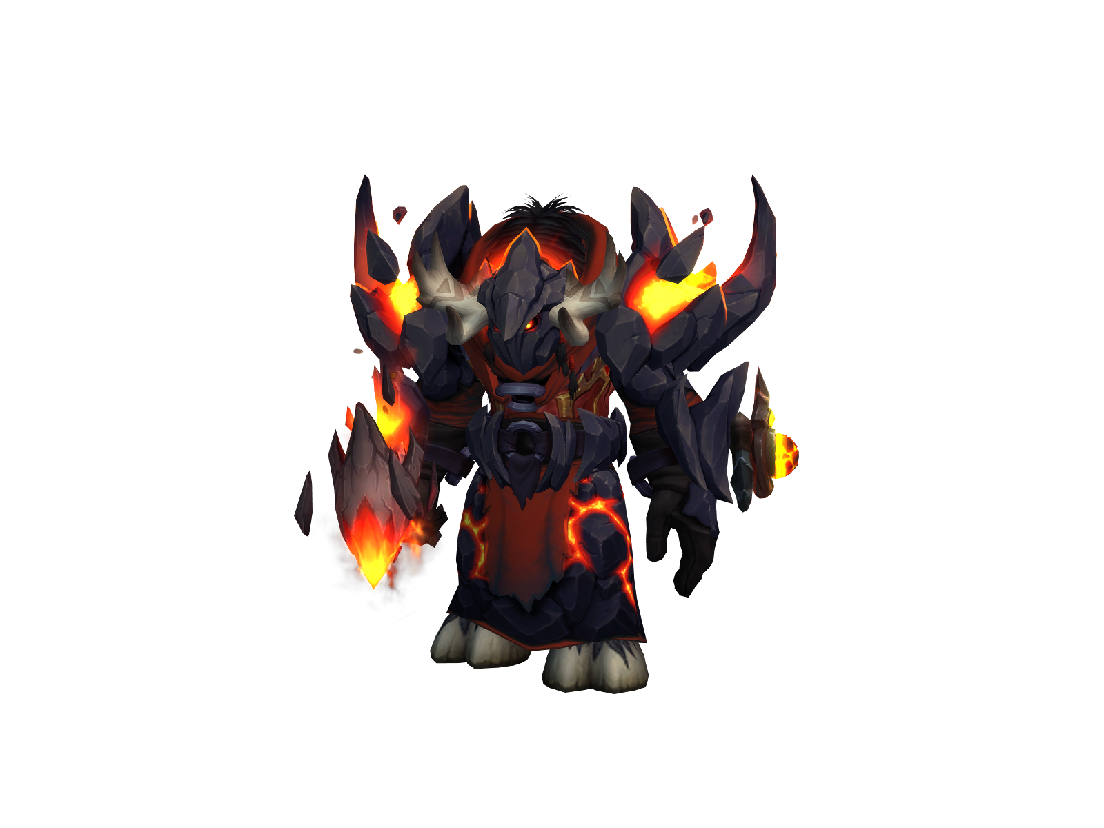 Shamdrax 3D character render