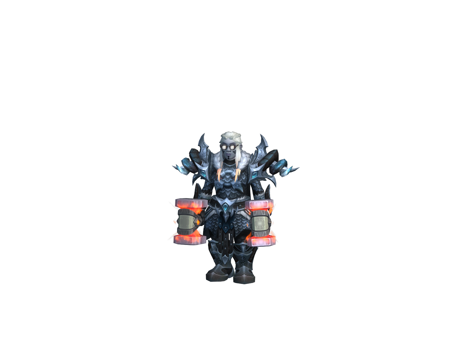 Duhrek 3D character render