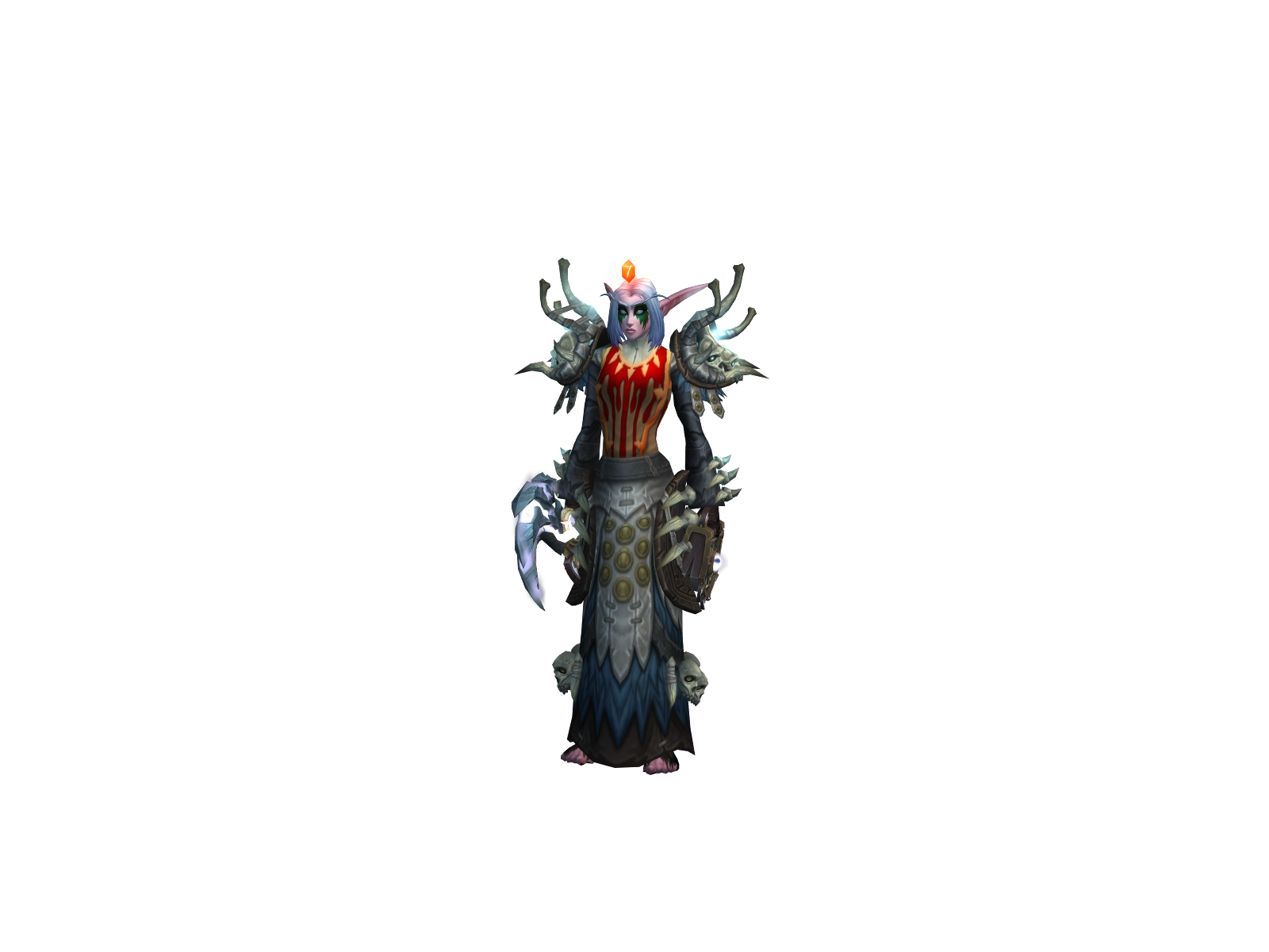 Twowòrds 3D character render